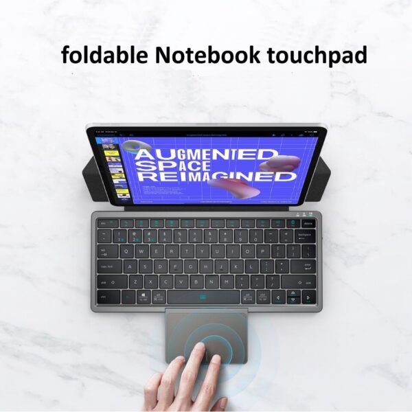 44ec3f8354856b848eaa390b6b190a29d69830bf-1 Tablet Holder Wireless Practical Touchpad Portable Keyboard