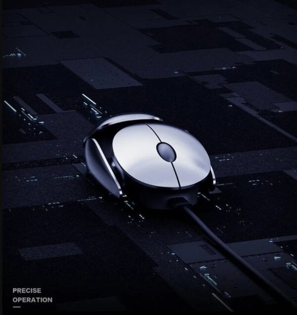 52bd7f8721ab1f0c7cf6ad7863ddb5fea467418a Aluminum Space Ship Wireless Gaming Mouse