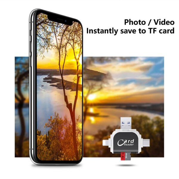 6b139c7bdf3c7b7d50432e49ef85ac86dbd3c5ca Multi-Port 4in1 Universal SD TF Card Reader