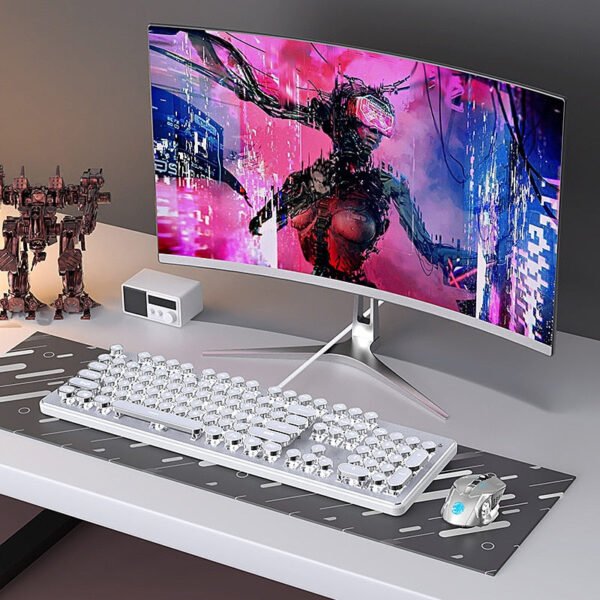 7fbd9e67f04c43c41e06403a2afb90284100c618 Type Mechanical Retro Press Keyboard