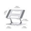 360 Rotating Laptop Holder Stand