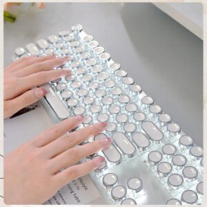 91bf12c7f8a352740648c5cd5400fdc7bfc089d7 Type Mechanical Retro Press Keyboard