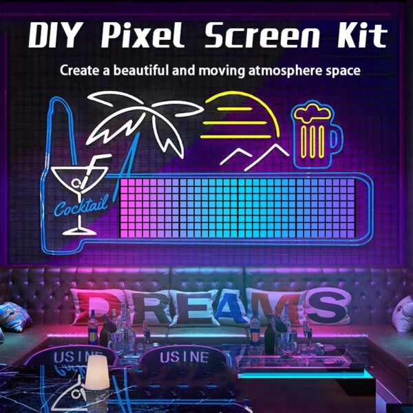 Pixel Art LED Home Decor Smart Display